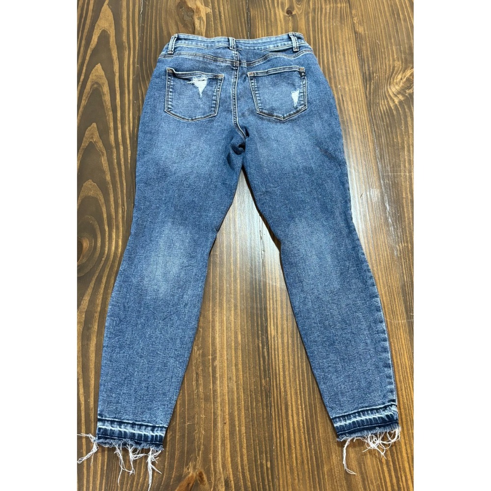 M JEANS BY MAURICES‎ Womens Medium High Rise Skinny Distressed Jeans - Picture 3 of 9